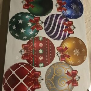 Festive Holiday Ornament Set - Multicolor